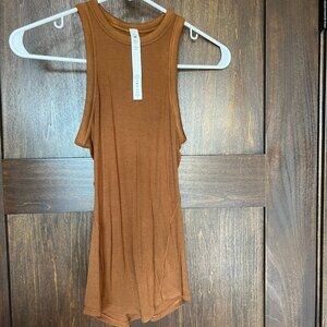 Lululemon Hold Tight Tank - Brown/Tan - Size 0 Women's